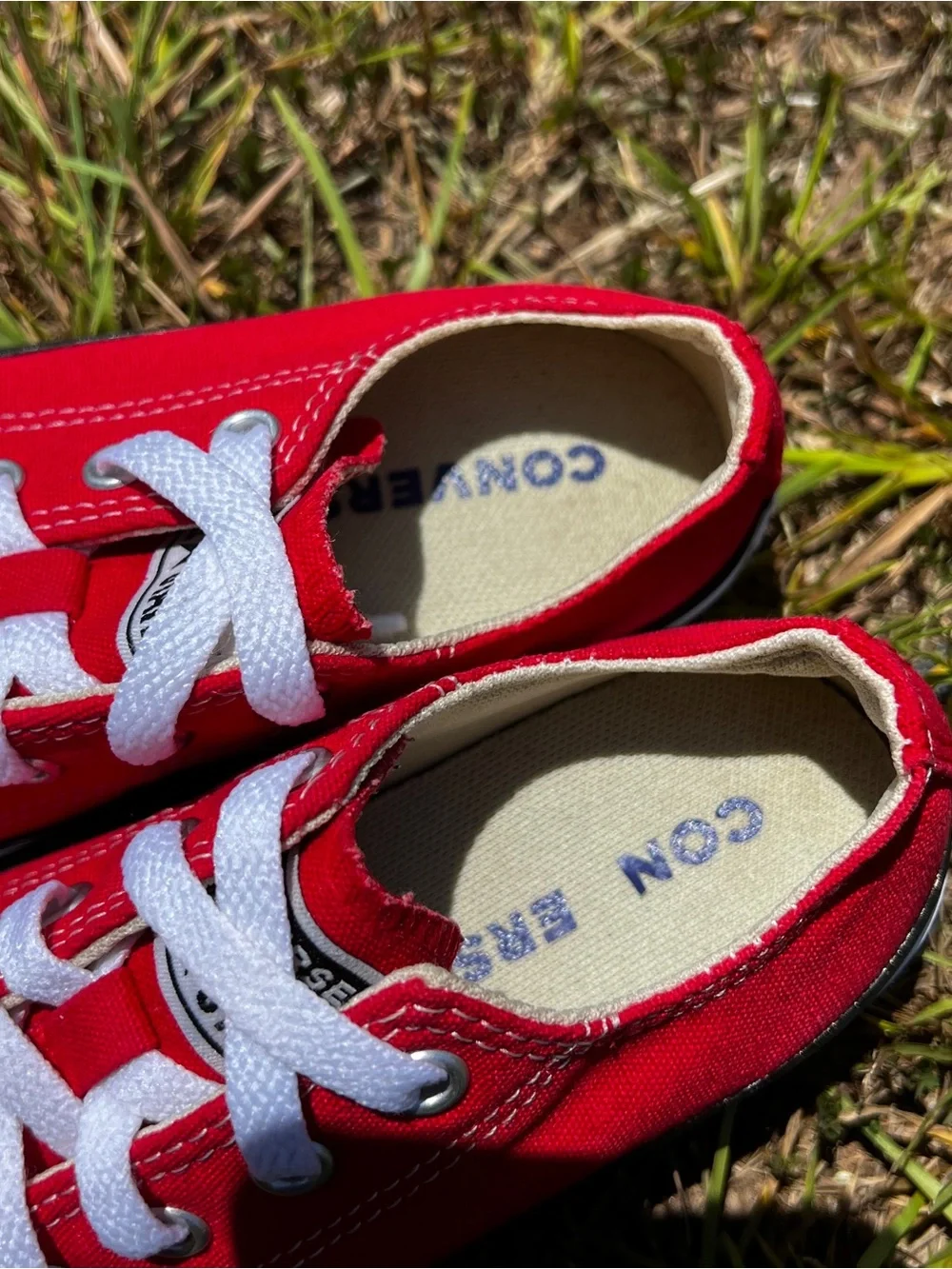 CLEAN Converse size 12.5c Toddler Chuck Taylor All Star Red shoes